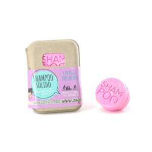 Shampoo solido uso frequente alla Fragolina